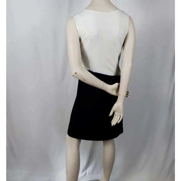 London Times Dress Size 10P Color Block Sleeveless - Picture 7 of 8